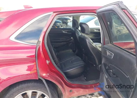 2015 Ford Edge Titanium from USA, damaged, VIN 2FMTK4K83FBB29385